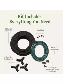 Garden Row Snip-n-Drip Soaker System -Garden Care Sale 8587042 inclusion