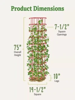 Bean Tower -Garden Care Sale 8587060 dimensions