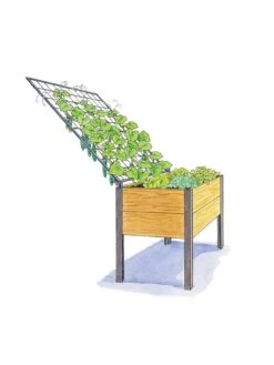 Space-Maker Pivoting Trellis, 4' -Garden Care Sale 8590247 SMTrellis 4ft tif