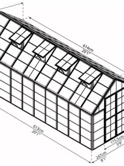 Canopia® By Palram Harmony™ Snap & Grow Greenhouse, 8' 38 Canopia® By Palram Harmony™ Snap & Grow Greenhouse, 8' -Garden Care Sale 8591043 12V jpg