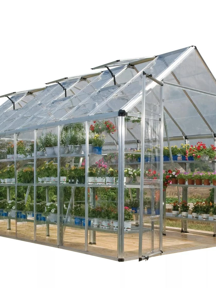 Canopia® By Palram Harmony™ Snap & Grow Greenhouse, 8' 1 Canopia® By Palram Harmony™ Snap & Grow Greenhouse, 8'