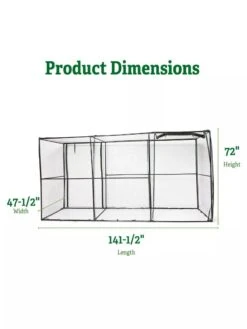 Crop Cage, 4' X 12' -Garden Care Sale 8596540 2