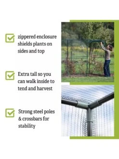 Crop Cage, 4' X 12' -Garden Care Sale 8596540 4