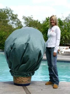 The Planket® Frost Protection Plant Cover, 10' Round -Garden Care Sale 8599102 01V tif