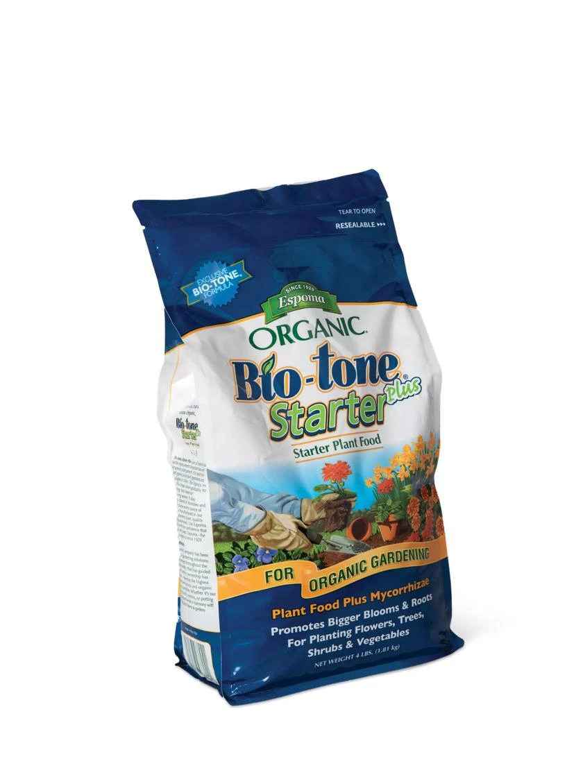 Espoma Bio-tone Starter Plus Plant Food, 4 Lb 1 Espoma Bio-tone Starter Plus Plant Food, 4 Lb