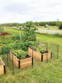 6 Panel Critter Fence With Gate -Garden Care Sale 8609844 8457 tif