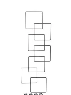 Building Blocks Wall Trellis, 45" -Garden Care Sale 8610183 3933 tif