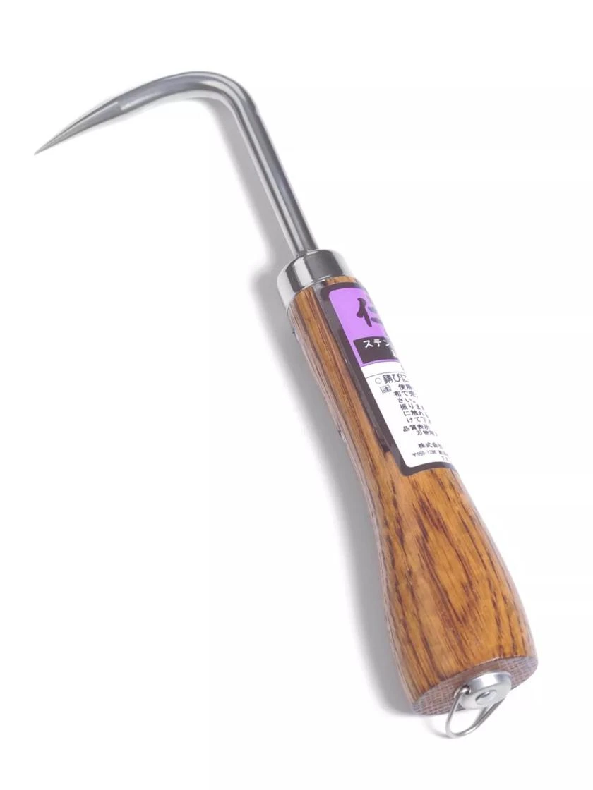 Nisaku Japanese Stainless Single Claw Cultivator 1 Nisaku Japanese Stainless Single Claw Cultivator