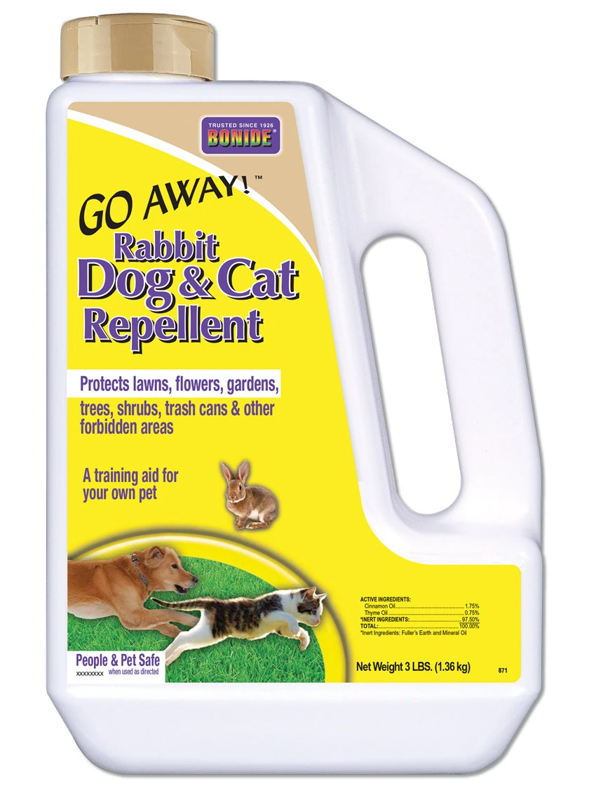 Bonide® Go Away™ Rabbit, Dog & Cat Repellent Granules 1 Bonide® Go Away™ Rabbit, Dog & Cat Repellent Granules
