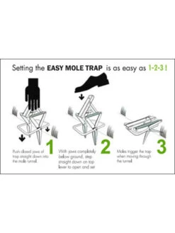 Easy Mole Trap -Garden Care Sale 8612557 04v 1