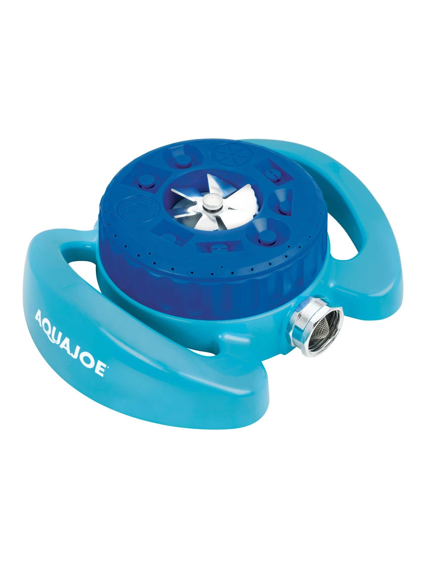 Aqua Joe® AJ-TSSBM Indestructible 9-Pattern Metal Turret Sprinkler 5 Aqua Joe® AJ-TSSBM Indestructible 9-Pattern Metal Turret Sprinkler - Image 5