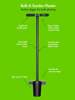 Yard Butler® Long Handled Bulb Planter 5 Yard Butler® Long Handled Bulb Planter -Garden Care Sale 8613157 03v