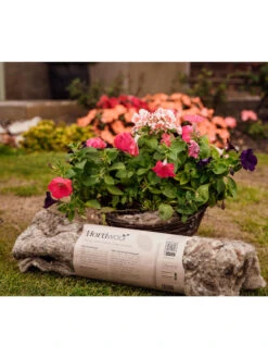 Hortiwool ® Hanging Basket Liner, Set Of 2 -Garden Care Sale 8613263 16v